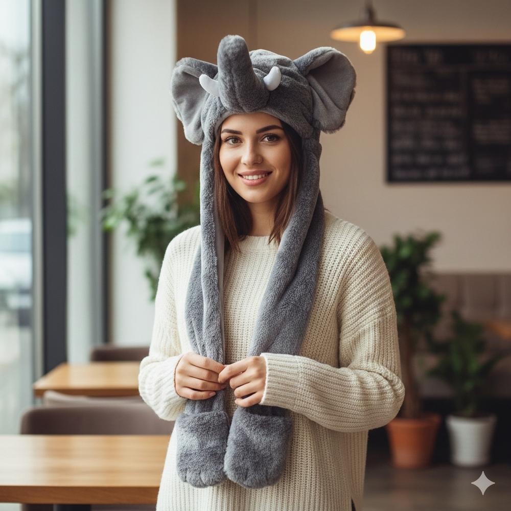 Tru Fit the animal hat - elephant